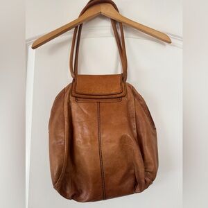Authentic and Unique Hobo International Tan Leather Tote Bag